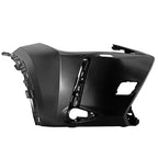 Passenger Bumper Cover w/o Park Assist Sensor Holes w/Head Light Washer Hole