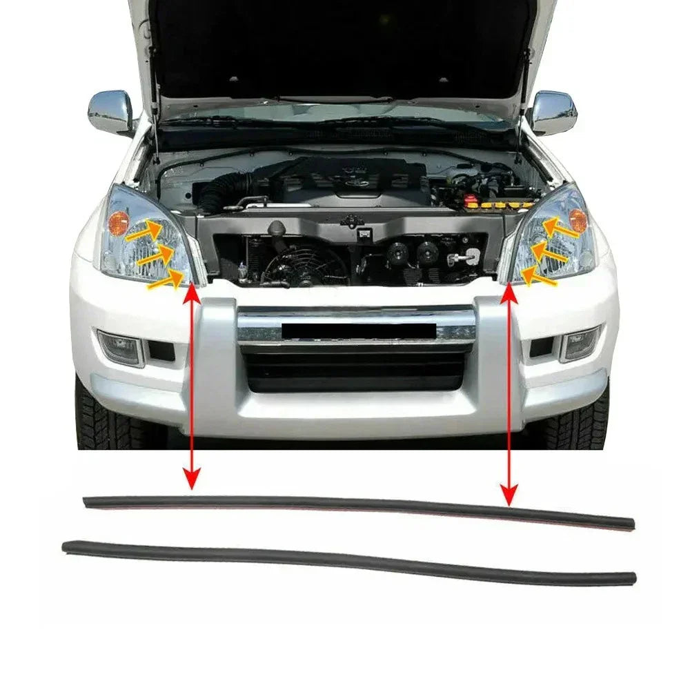 Headlight Rubber Seal Strip for Toyota Prado Land Cruiser (2003-2009)