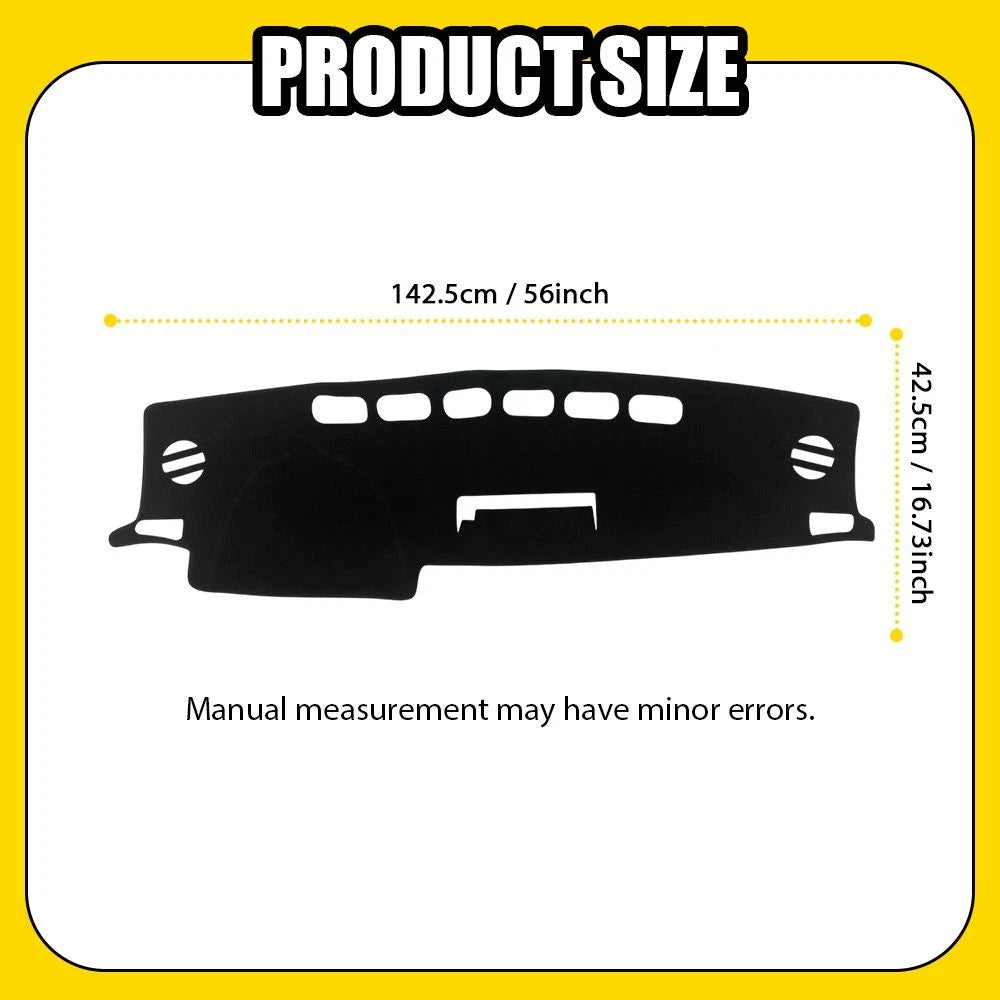 Dashboard Mat Cover for Toyota RAV4 (2013–2018) Non-slip