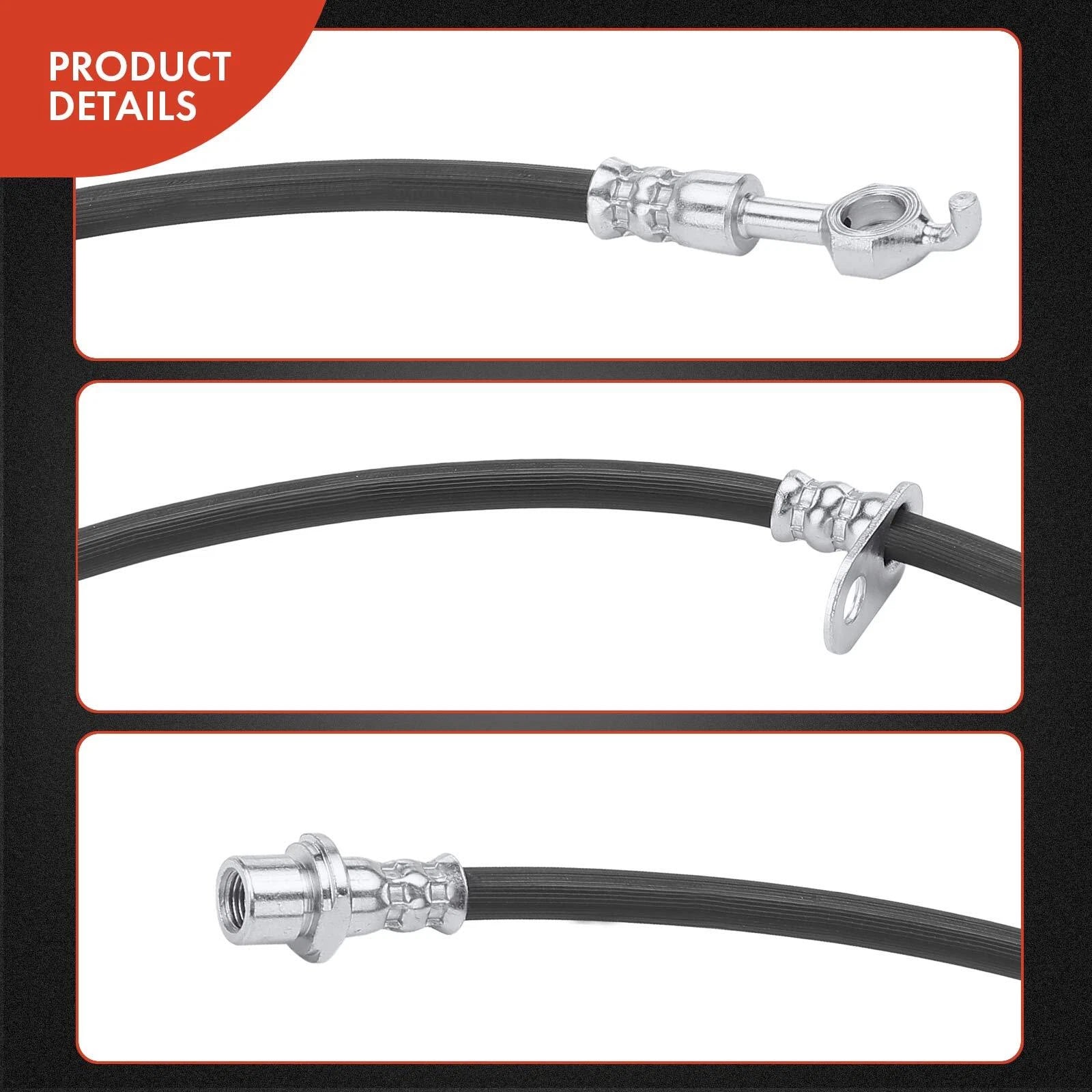 Front Right Brake Hydraulic Hose for Toyota Paseo 1996–1999 Tercel