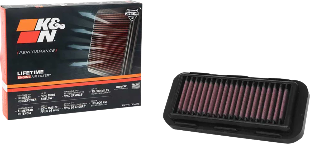 K&N High-Flow Air Filter for Indian PL-1720 (2017–2023)