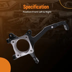 Steering Knuckle for Toyota GX460 4Runner FJ Cruiser Lexus (2006–2020)