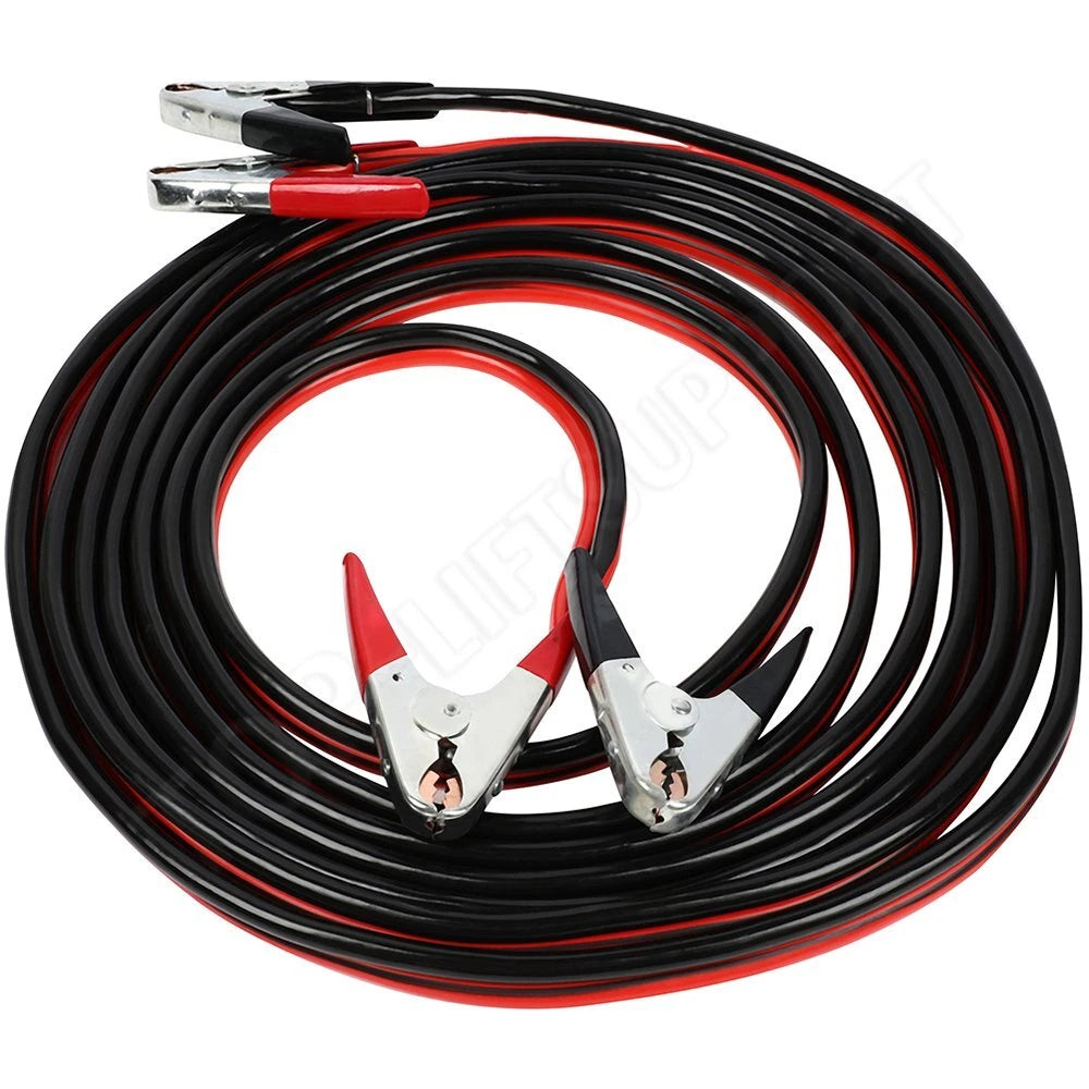 Set of 2 Heavy Duty 1 Gauge Booster Jumper Cables