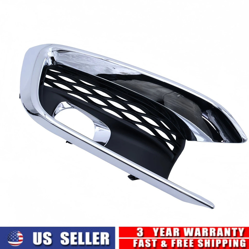 Left Driver Side Front Bumper Fog Light Bezel Cover for Infiniti QX60 (2016–2020)