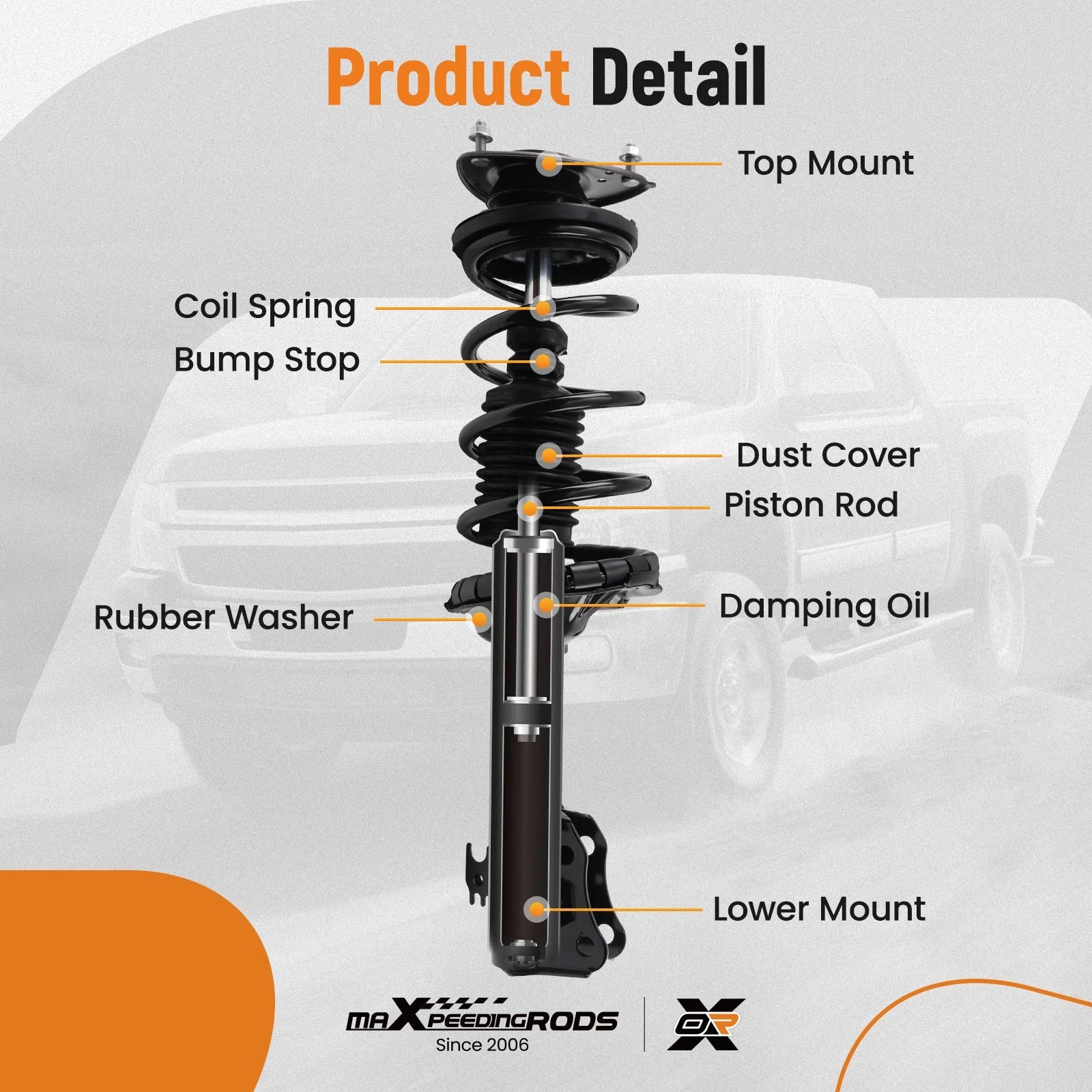 Complete Struts & Shocks Kit for Toyota Echo (2000–2005)
