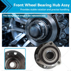 Front Wheel Bearing Hub Assembly for Volkswagen Golf Jetta (2006–2014)
