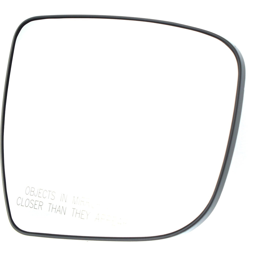 Mirror Glass for Nissan Pathfinder (2017–2020) with Backing Plate, Passenger Side