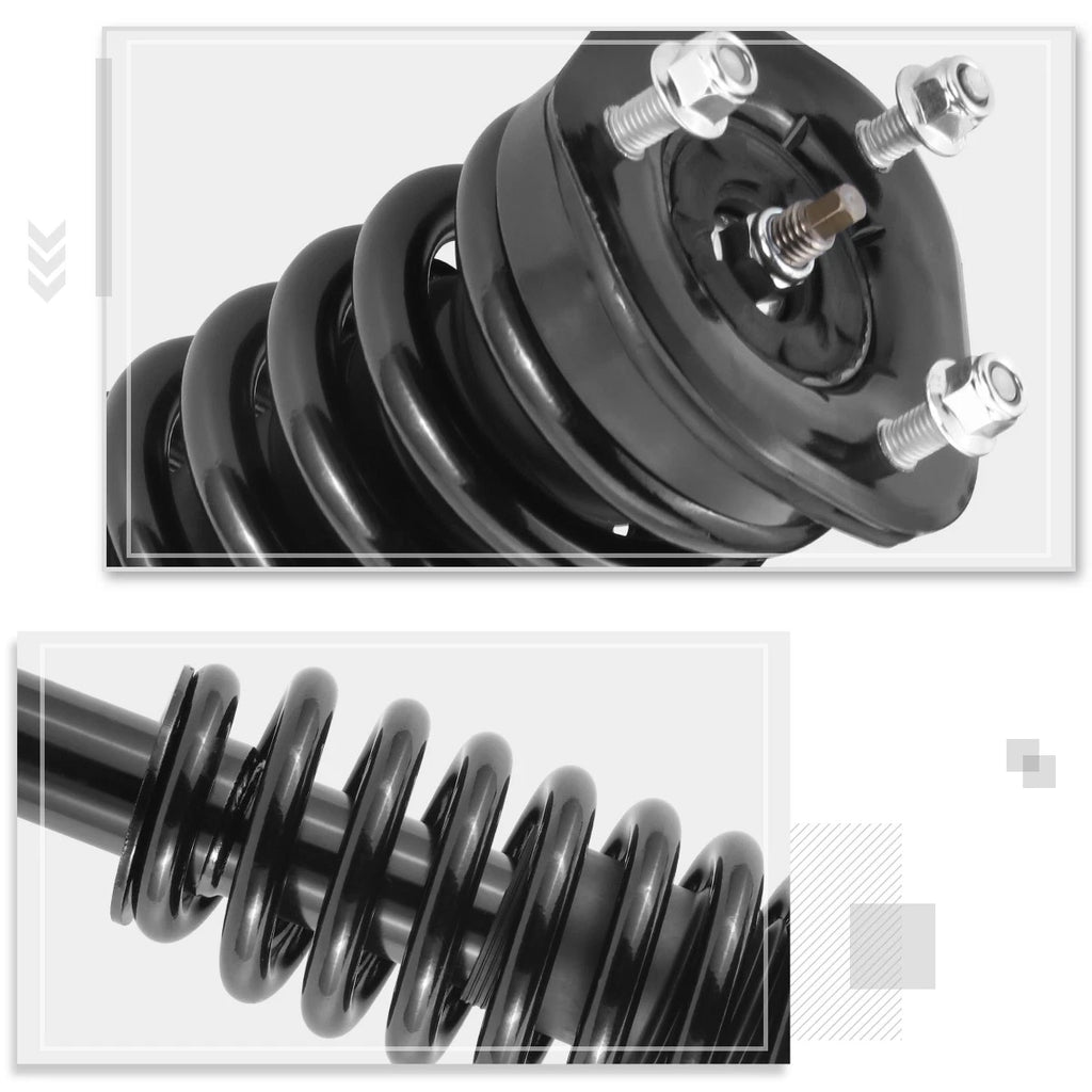 Complete Front Struts Assembly w/Coil Springs for Dodge Dakota/Mit Raider (2005–2009)