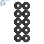 10X 4-1/2" Zirconia Flap Disc Sanding Grinding 120 Grit