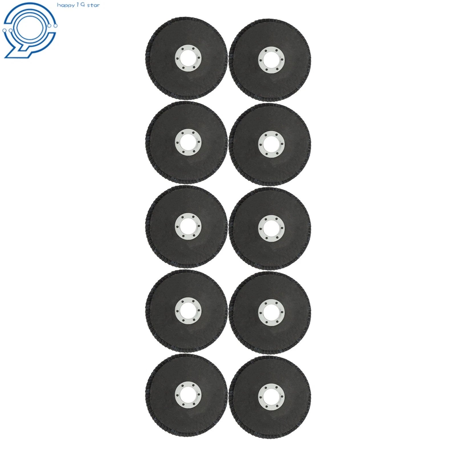 10X 4-1/2" Zirconia Flap Disc Sanding Grinding 120 Grit