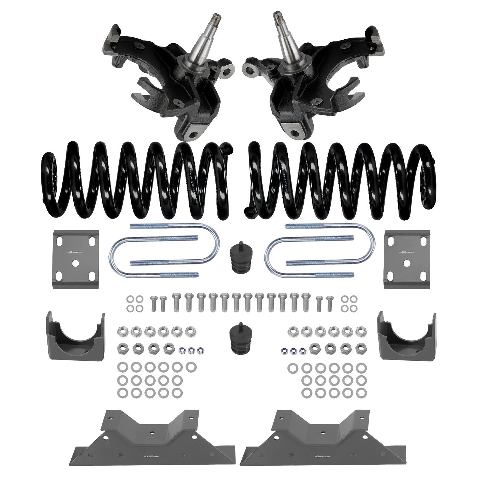 4" Front 6" Rear Lowering Springs for Chevrolet C10 (1973–1987)