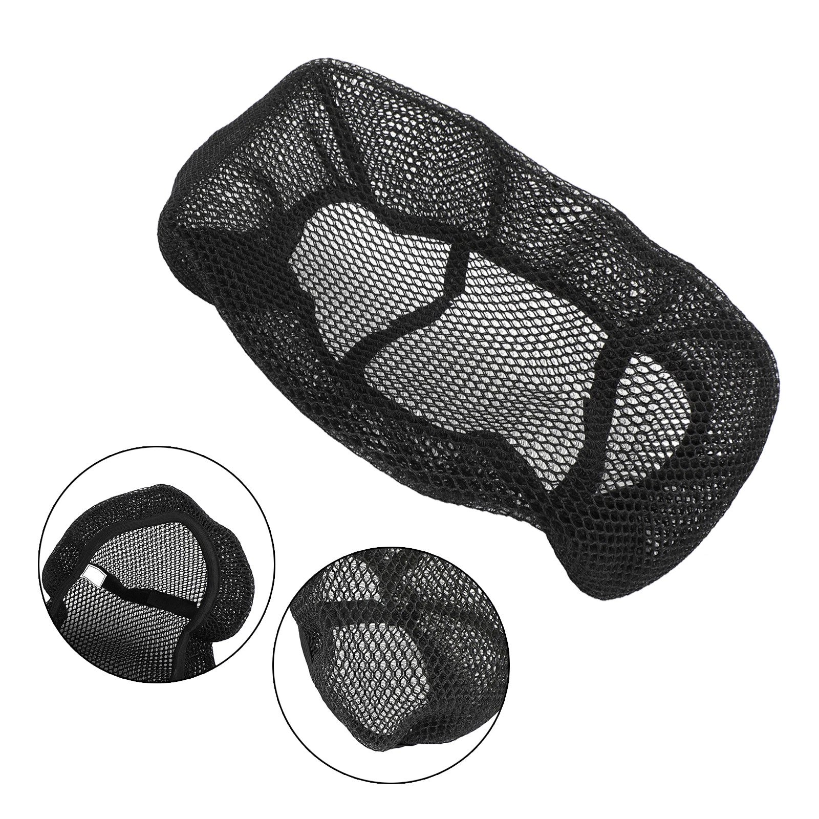 Heat-Resistant Net Seat Mesh Cover for Motorcycle Scooter (Universal XL)
