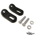 HTTMT Black Touchless Tie-Downs for Harley Touring Road King Electra Glide (2014–2023)