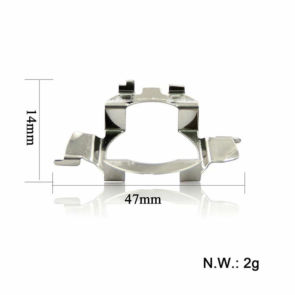 H7 LED Headlight Bulb Adapters for Mercedes C E ML CLK GLA GL (2010-2017)