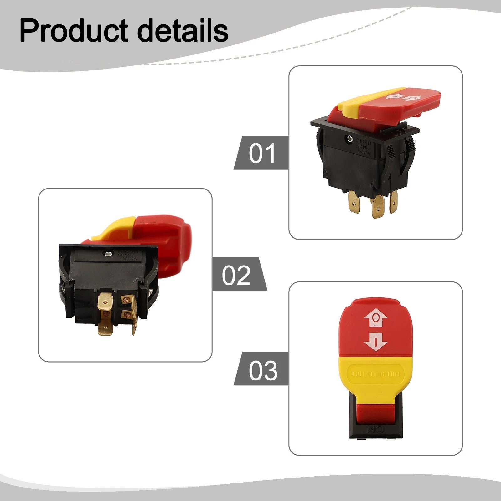 Magnetic Switch HY18 4 Pins for Electric Tools