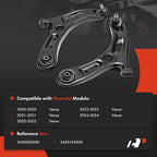 2X Front Lower Control Arm with Ball Joint for Hyundai Venue (2020–2024)