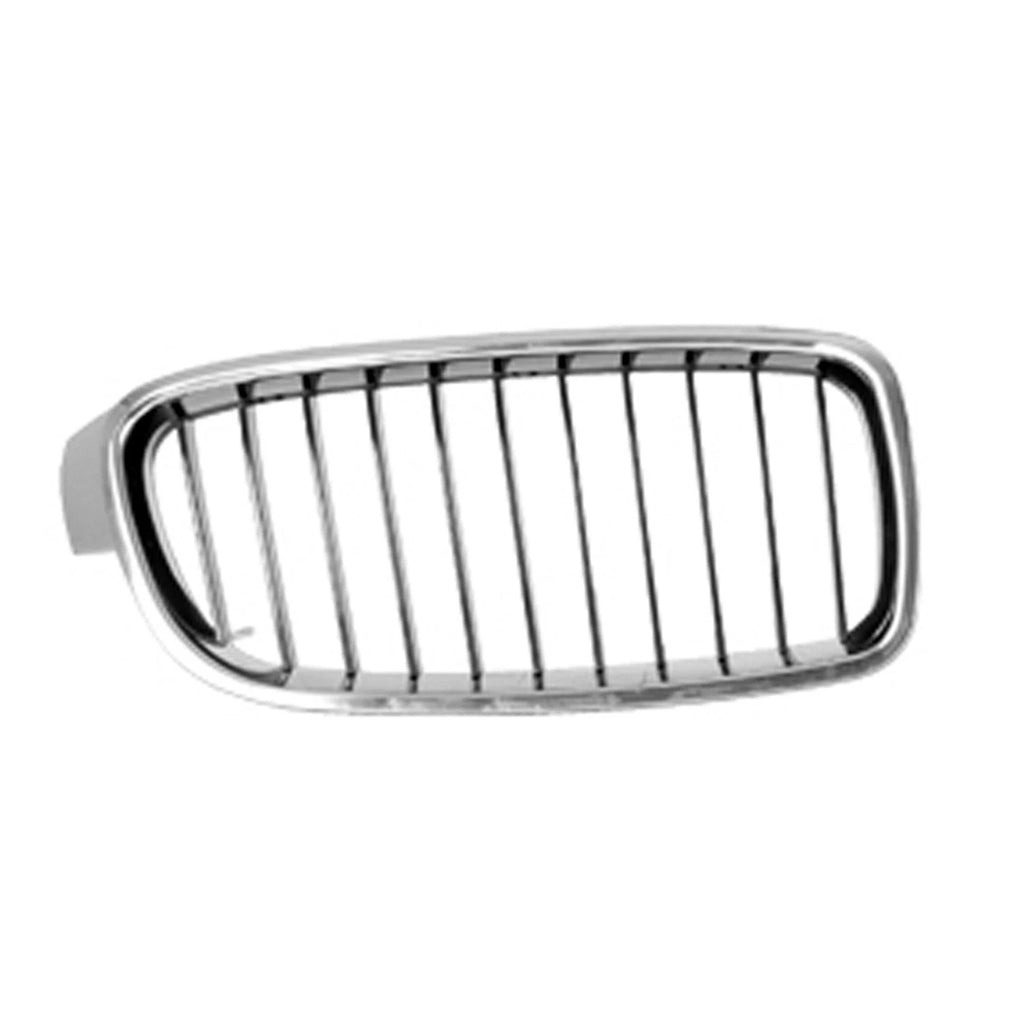 Replacement Black Chrome Plastic Passenger Side Grille (See compatibility Chart)