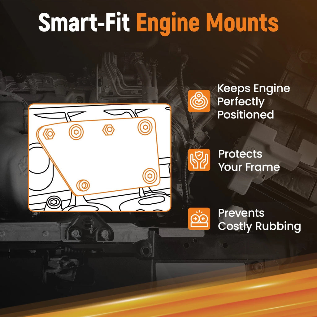 LS Engine Mount Kit for Chevy C10 (1963-1972)
