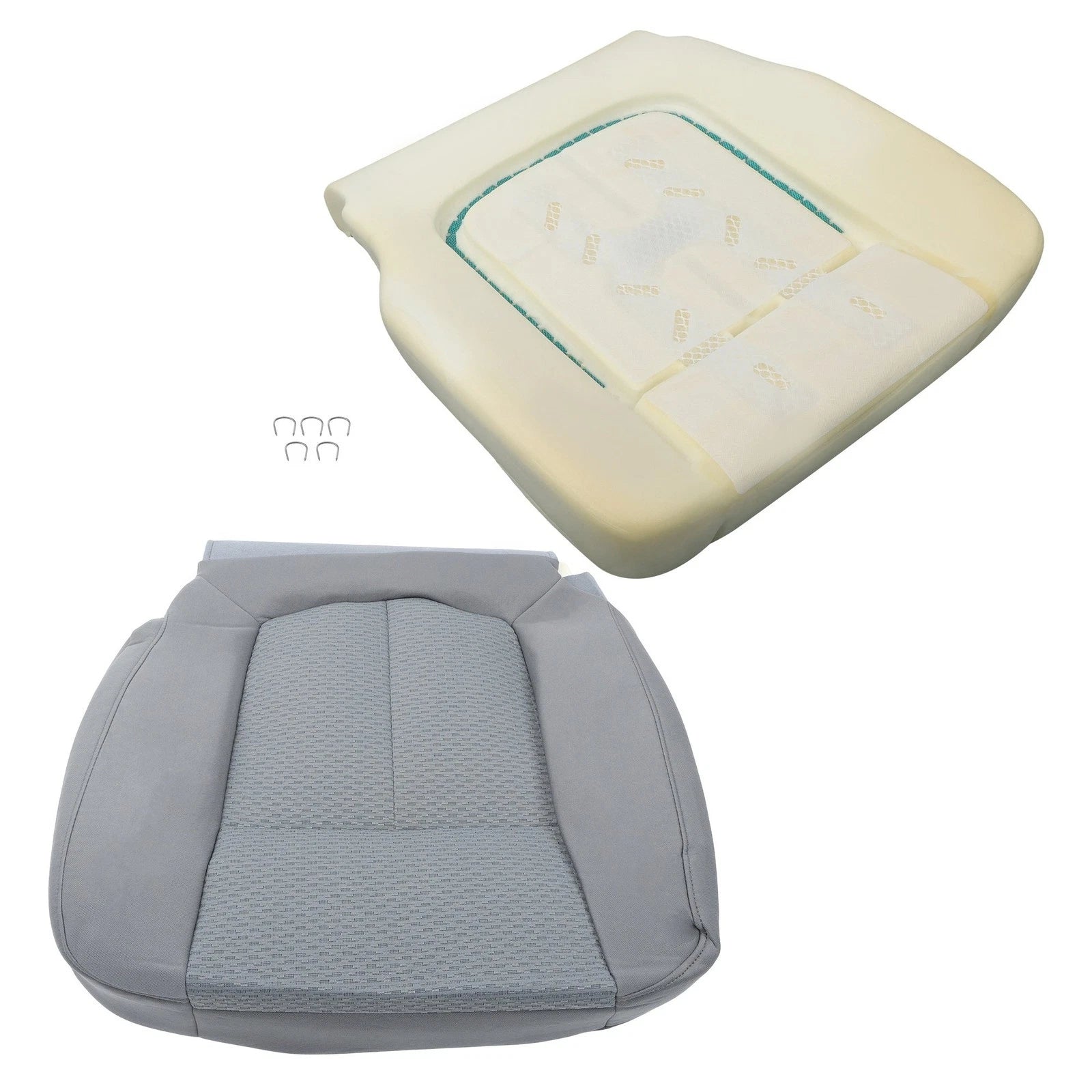 Front Driver Bottom Seat Cover & Foam for Ford F150 XL (2011-2014)