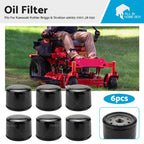 6x Oil Filter for Kawasaki Kohler Briggs & Stratton (49065-7007, 28 050)