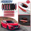 JDM Anti-Scratch 3D Door Handle Reflective Strip Sticker for Honda (2013–2022)