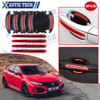 JDM Anti-Scratch 3D Door Handle Reflective Strip Sticker for Honda (2013–2022)