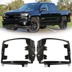 2X Bumper Bracket for Chevrolet Silverado 1500 (2016–2018) Front Outer