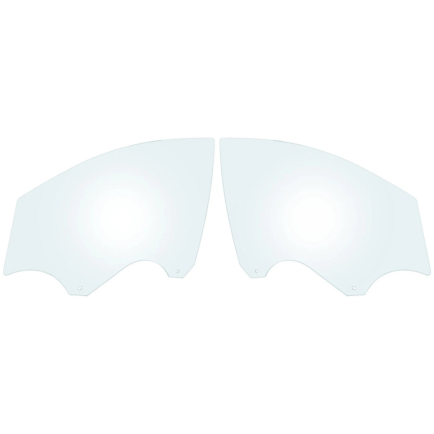 Set of 2 Front Door Glasses for Acadia