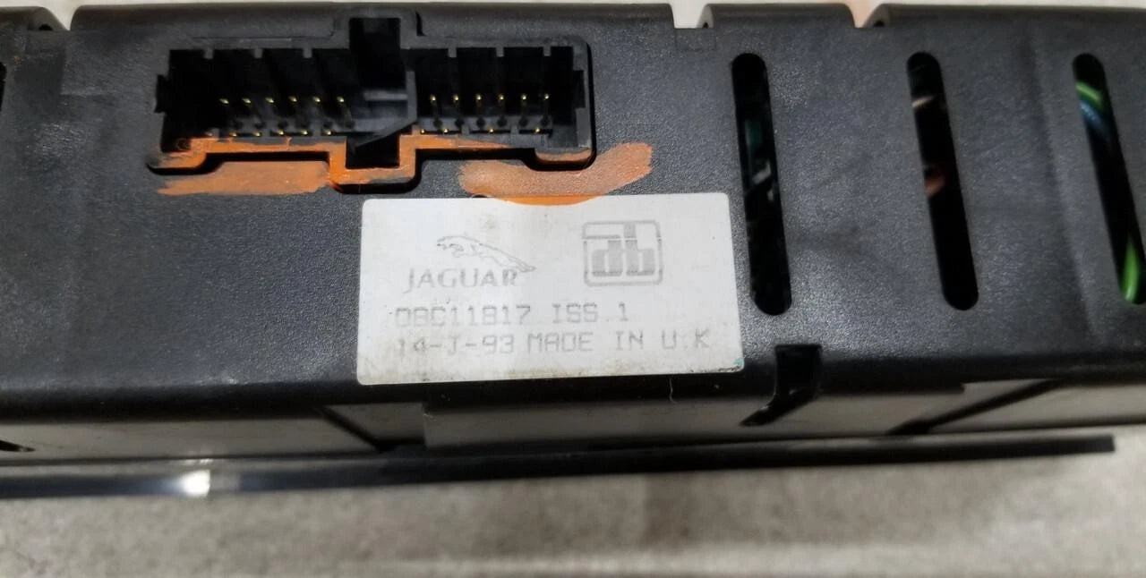 Temperature Control for Jaguar XJ6 (1993–1994) DBC11817