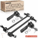 Set of 4 Front Sway Bar End Links & Tie Rod Ends for Chevy Equinox (2010–2017)