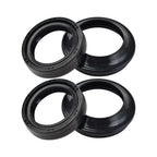 Set of 2 Front Fork Oil Dust Seals Kit for Kawasaki Ninja 250R 500 500R