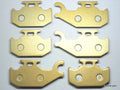 Set of 12 Front Rear Brake Pads for Can Am Outlander 400 500 650 800 (2007–2011)