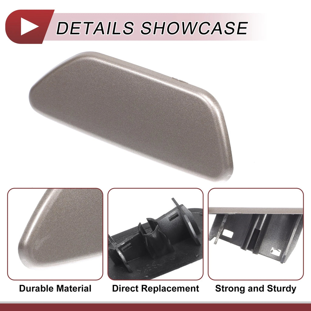 Front Left Washer Nozzle Cover Cap for Subaru Forester (2013–2015) Gold Tone