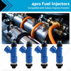 Set of 4 Fuel Injectors for Subaru Impreza Forester Legacy (1993–2007) 16611-AA720