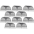 50 Tarp Straps for Flatbed/Canvas Tie-Downs (15") Natural Rubber