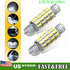 2X White LED Map Dome Bulbs for Dodge Ram 1500 3500 (2003â2009)