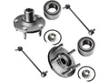 Front Wheel Hub & Sway Bar Link Kit for Mazda Tribute (2001–2007)