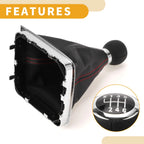 6 Speed Gear Shifter Knob with Cover No. 3C0711113A for VW Passat (2006–2010)
