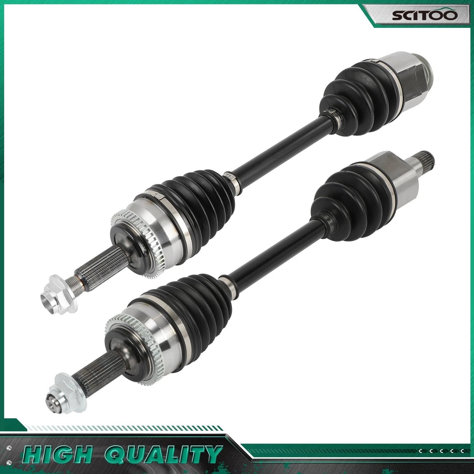 2X CV Axle Assembly for Kia Soul 2017-2019 1.6L Turbo