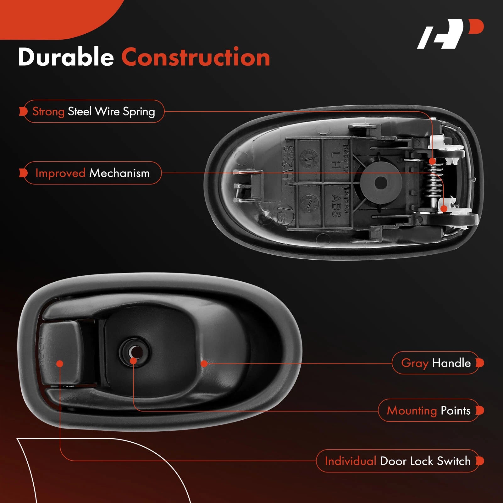 Driver Interior Door Handle for Hyundai Elantra (2011-2016)