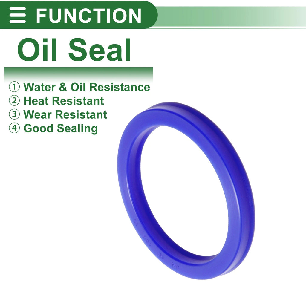 Oil Seal Ring for Various Models (80x100x10mm, Set of 5)
