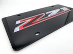 Acrylic Premium Black License Plate for Chevrolet Z71 (2014–2024)