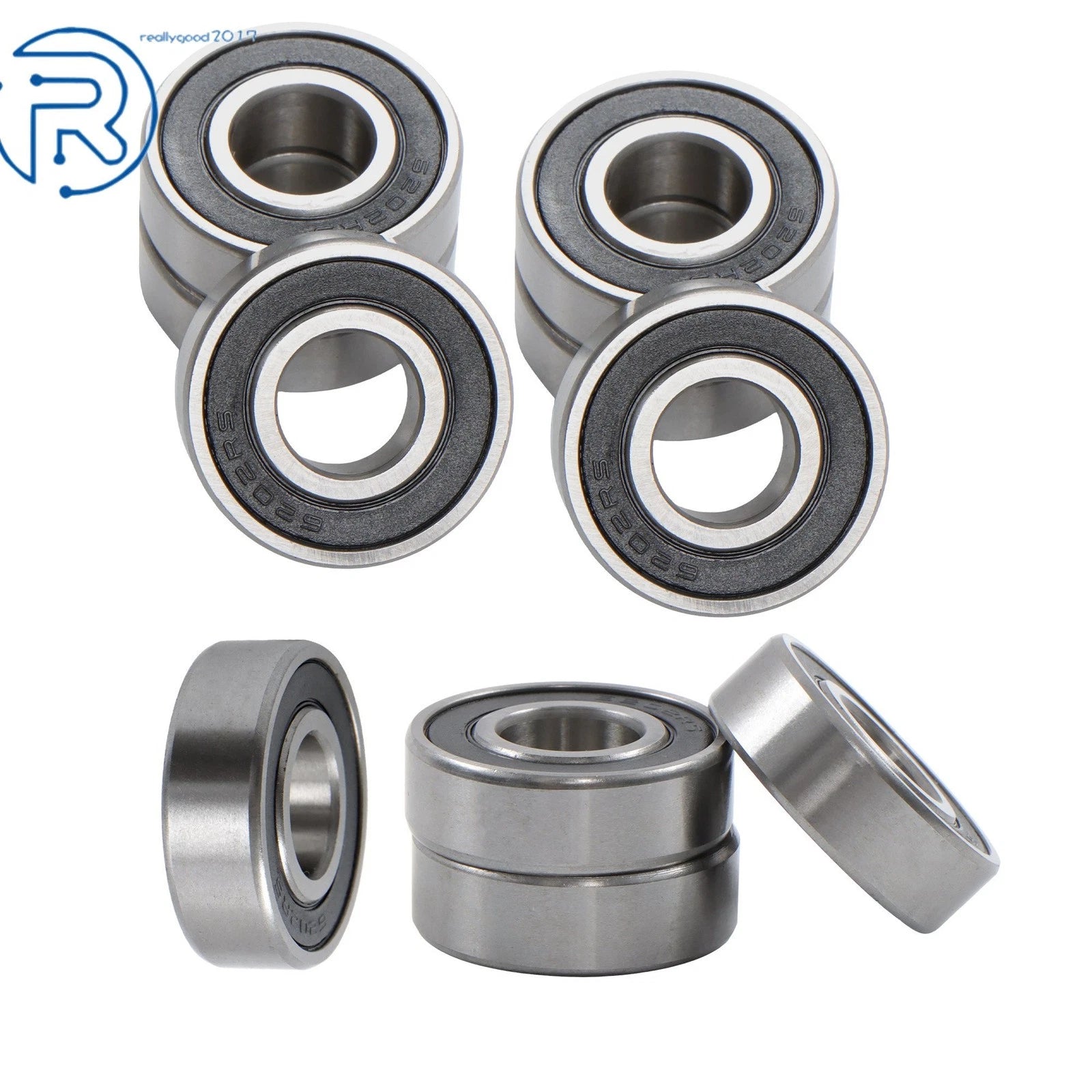 10Pcs 6202-2RS Ball Bearing for (15x35x11mm)