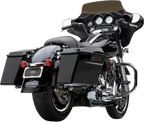 Cobra 2-into-1 Exhaust for Harley Electra Glide/Road Glide (2009–2016) Chrome