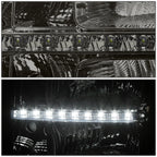 LED DRL Set for GMC Sierra (2007–2014) Smoked Housing Amber Side Lamp