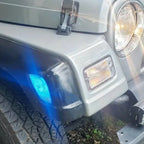 Clear Plastic Side Marker Lights for Jeep Wrangler TJ (1997–2006)