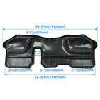 UnderSeat Storage Box for Dodge Ram 1500 2500 3500 Crew Cab (2002–2019)