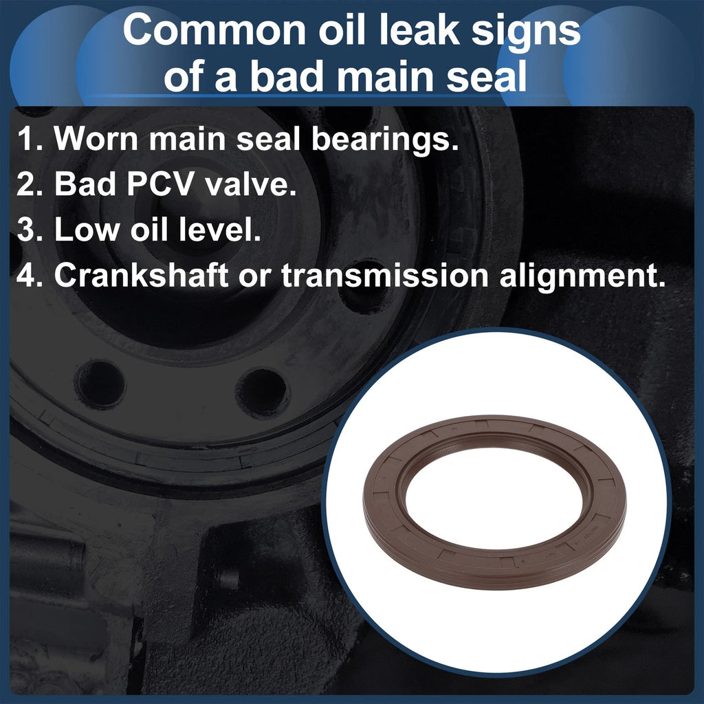 1 Pc Rear Crankshaft Oil Seal for Toyota Prius C Yaris (2012–2017) No. 90311-75019
