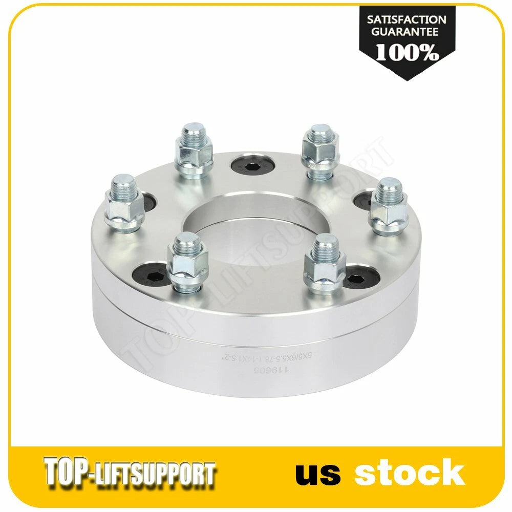 Set of 4 Wheel Adapters 5x127 to 6x139.7 for Jeep Chevy