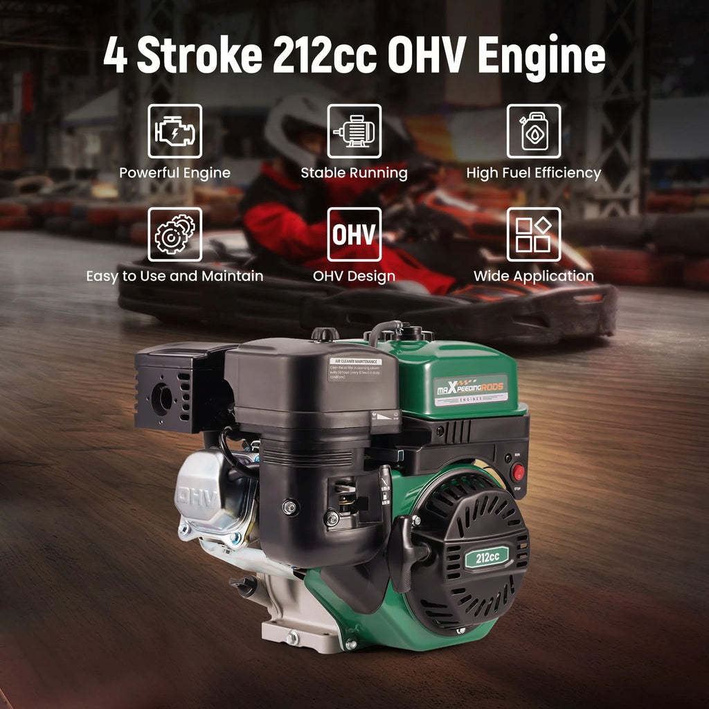 212cc 7HP Engine Motor for Lawn Mower Water Pump (Horizontal OHV)